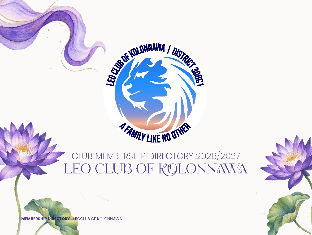 Club Directory 2026 preview